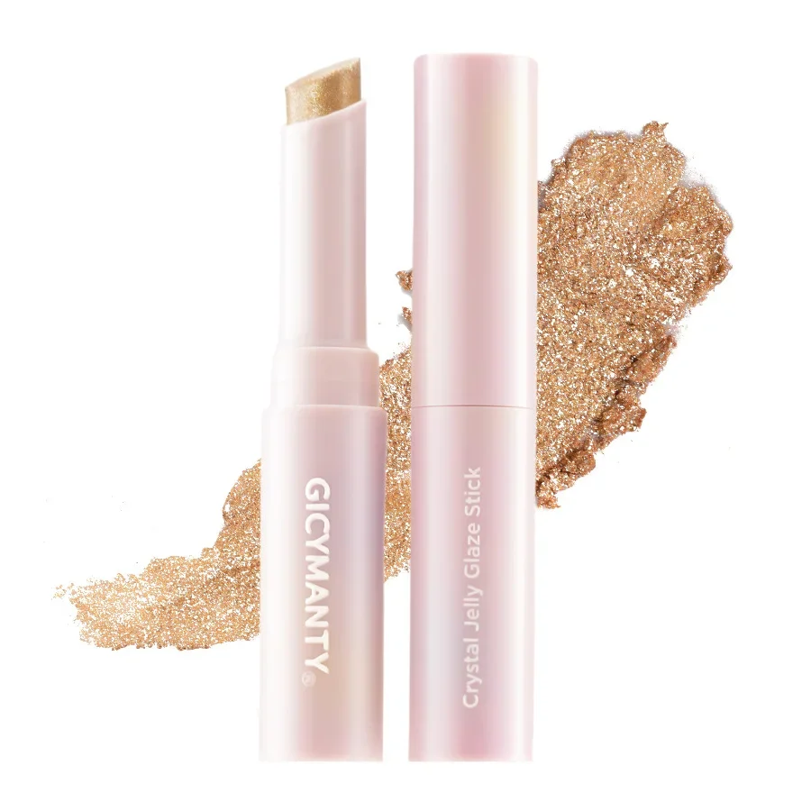 Cross-border Makeup GICYMANTY Jelly Eyeshadow Stick Starlight Pearlescent Fine Flashing Eyeshadow Pen Highlight Silkworm Brighte