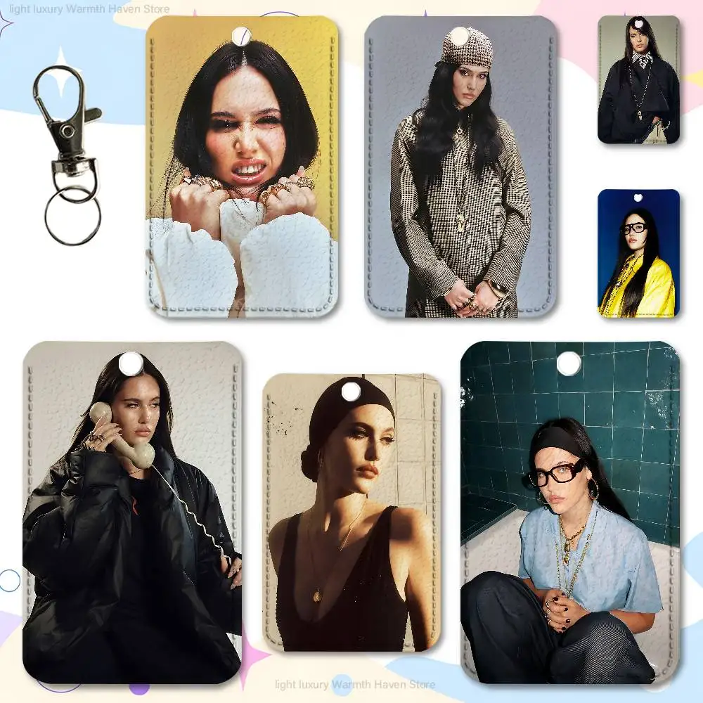 

S-Sienna S-Spiro The Visitor Holder Keychain For Work Card Bank Business Holder Student Card Protective Case Bus Card