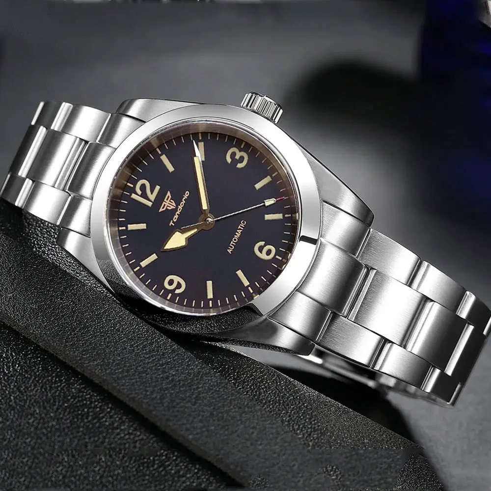 New 36MM 39MM Vintage Men Automatic Mechanical Watches Japan NH35A/Miyota 8215 Sapphire Stainless Steel 20Bar Watch for Men