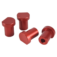 AT14 4Pcs Aluminum Alloy Bench Dog Clamp For T-Track Woodworking Workbench Positioning Planer Plug Fits Dog Hole