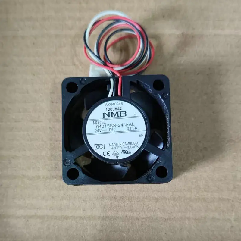 New Original 04015SS-24N-AL DC24V 0.08A 3Lines 40*40*15MM Inverter Cooling Fan