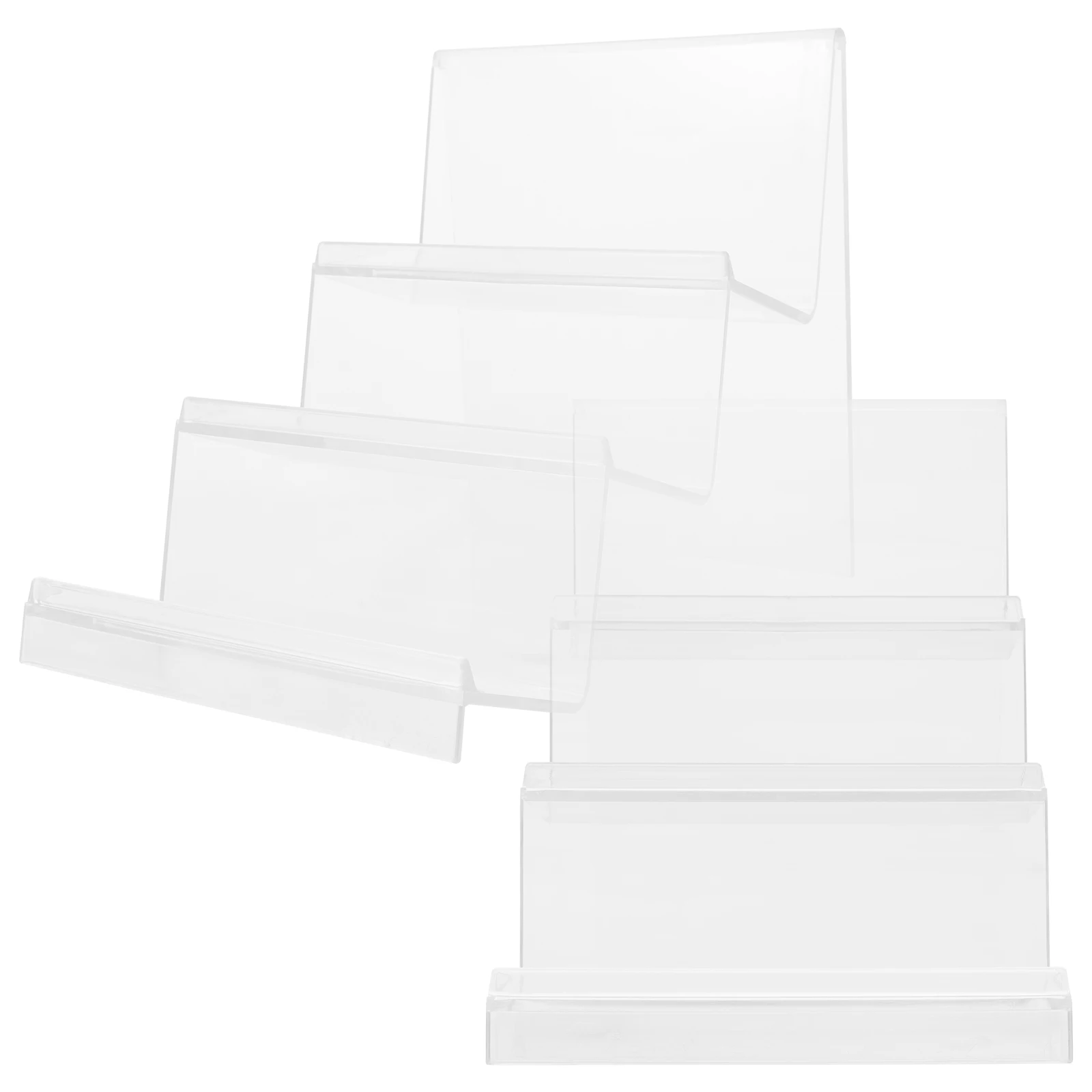 

2 шт., акриловая подставка для кошелька, прозрачная стойка для кошелька, держатель для сумочки, органайзер для хранения ювелирных изделий, декор, прочный материал премиум-класса