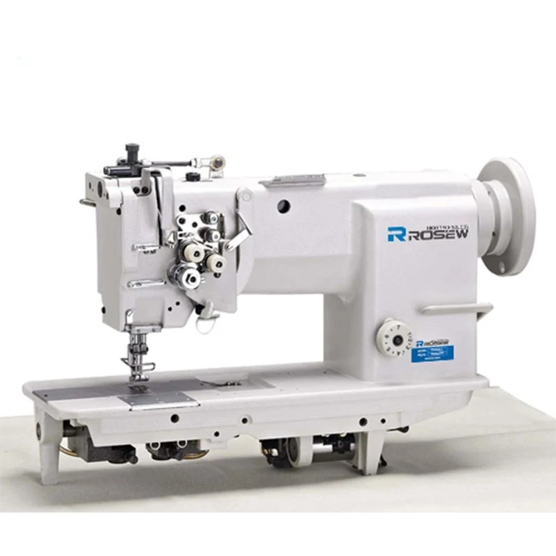 

GC20518-M Industrial Double Need Lockstitch Sewing Machine Heavy Duty Apparel Machinery With Small Hook And Split Bar