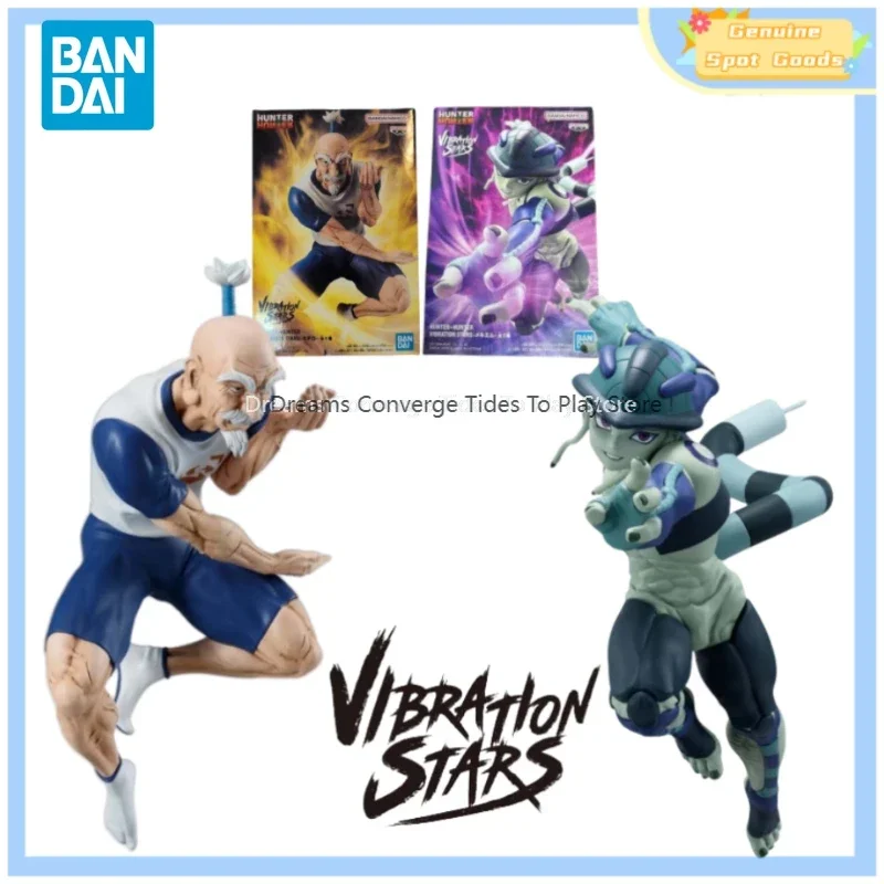 

Genuine Bandai HUNTER×HUNTER VIBRATION STARS Aizakku Netero Meruem Anime Action Figures Model Figure Gift for Toys Hobbies kids