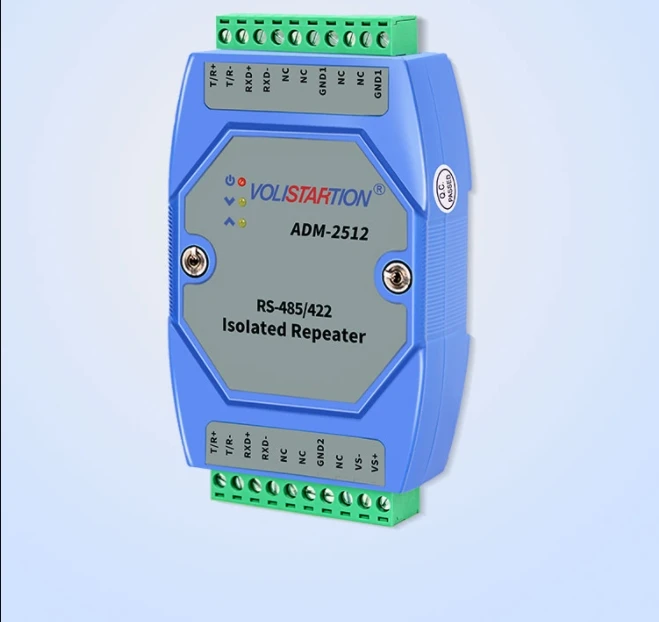 

ADM-2512 rs485/422 полностью изолированный ретранслятор усилитель rs422 в 485