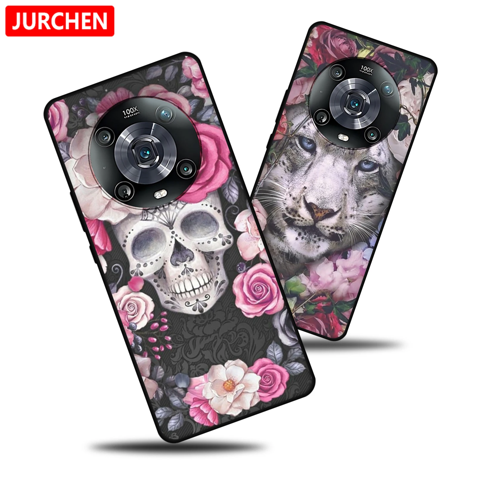 Silicone Cases For Huawei Honor Magic4 LGE-AN00 Cartoon Pattern For Honor Magic 4 Lite Pro 4Pro 4Lite 5G LGE-N19B ANY-LX1 Cover