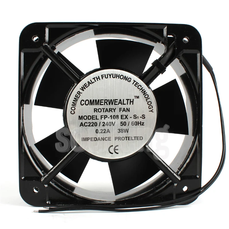 Nouveau COMMONWEALTH 15050 AC220V 15CM manchon roulement à billes AC FP-108EX-S1 ventilateur de refroidissement