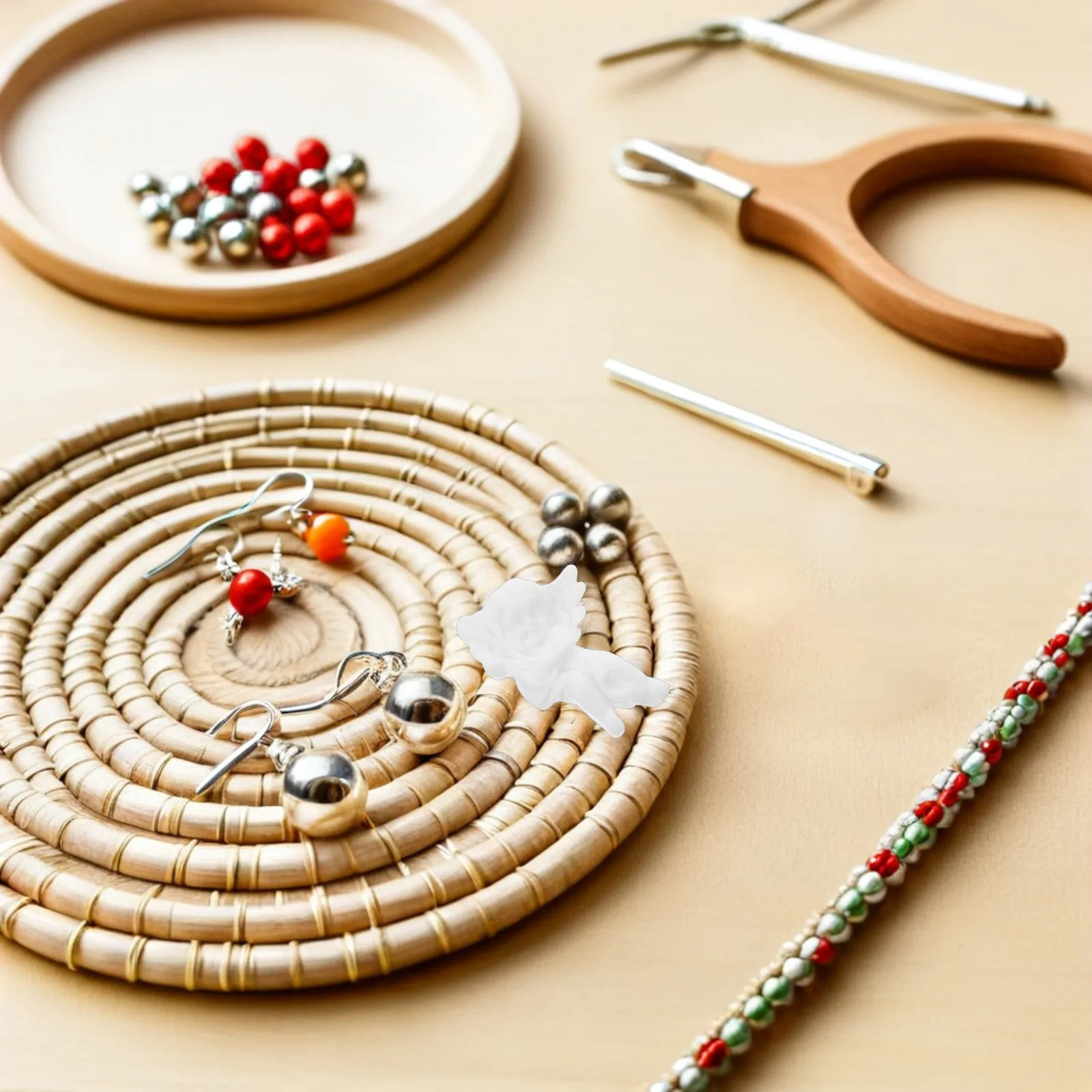 

100Pcs Resin Flatback Angel Miniatures Charms Christmas Ornaments DIY Craft Embellishments Jewelry Accessories Guardian Angel