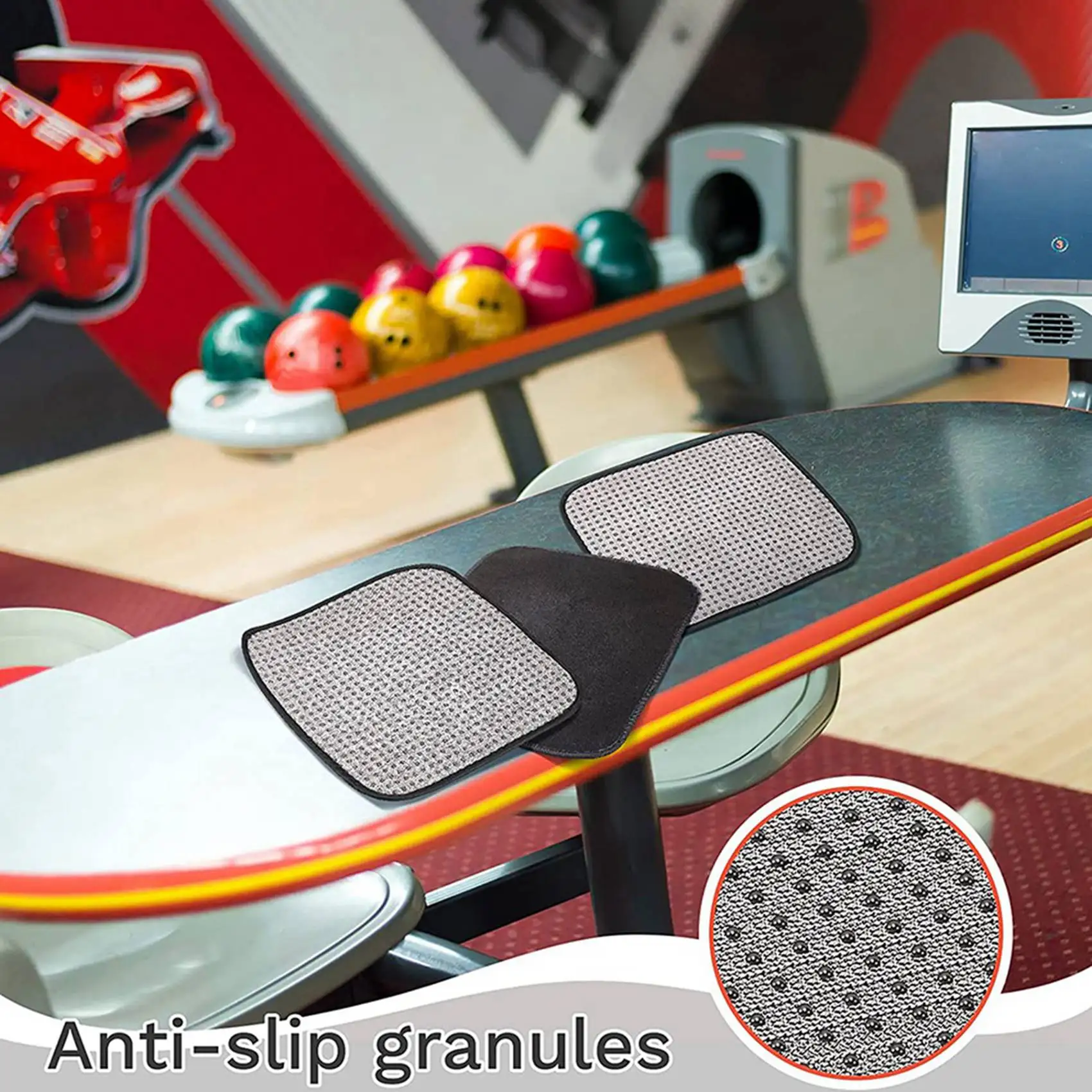 ABXF-(6-Pack) Microfiber Ground Ball Towel - 8 Inch X 8 Inch Premium Quality Ground Ball Shammy Pad With Easy-Grip Dots