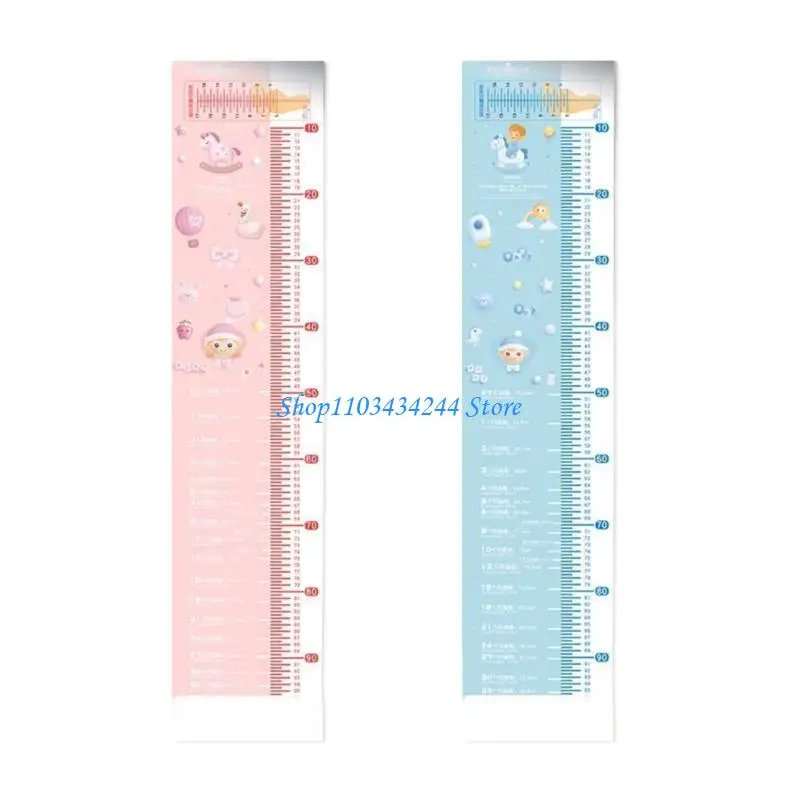 Toddler Height Measurement Mat Track Growth Height Progress in Any Environment