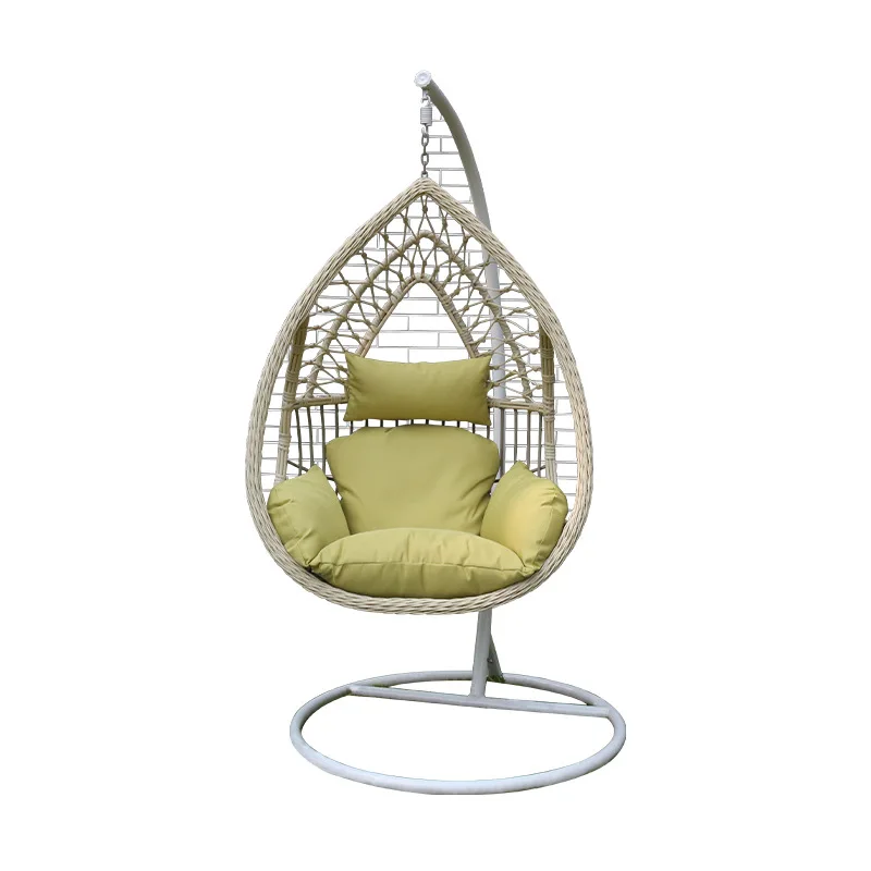 

Rattan Woven Bird'S Nest Hanging Chair Hanging Basket Rattan Chair Hanging Basket Swing Outdoor Indoor Balcony Simple Lazy Chair