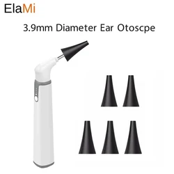 3.9mm Digital Otoscope Accessories Reusable Adult/Child Ear Specula Defines Ear Canal Inspection Tools