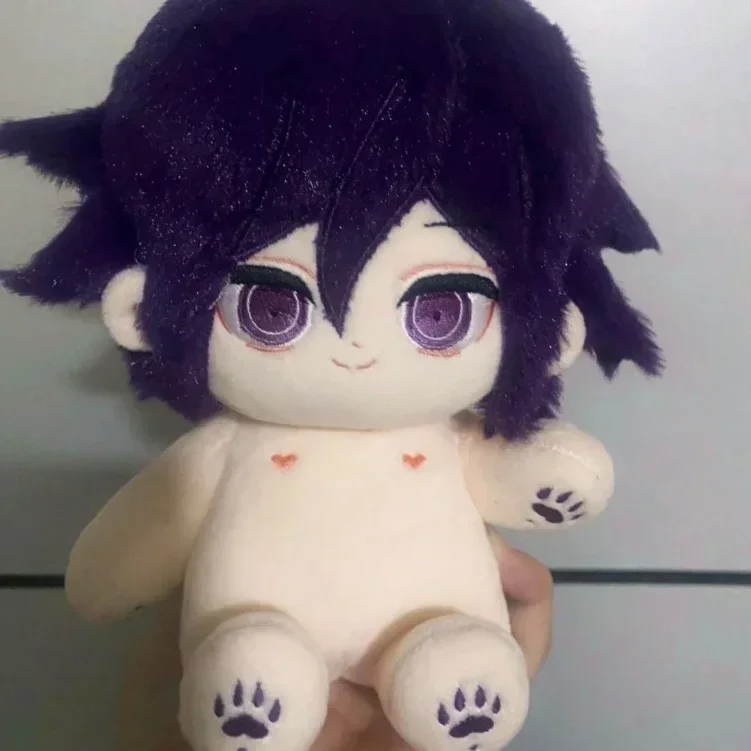 Anime Role Kokichi Oma Handsome Boy Soft Plush Cotton Doll Body Dress Up Stuffed Toys Dolls Figures Xmas Gift 20cm