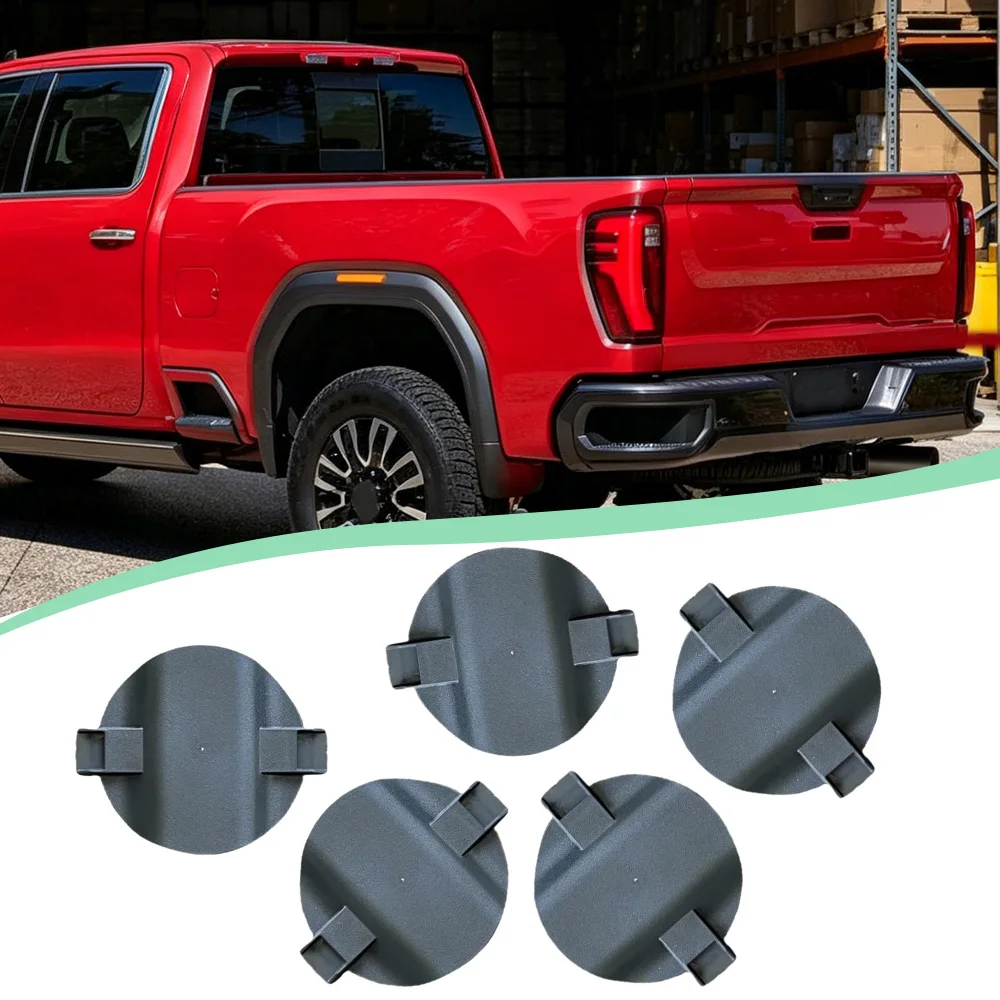 5pcs Platform Hitch Wheel Mount Cover MTG84756187 for GMC Sierra Chevrolet Silverado 2500HD 3500HD 2020 2021 2022 2023 2024