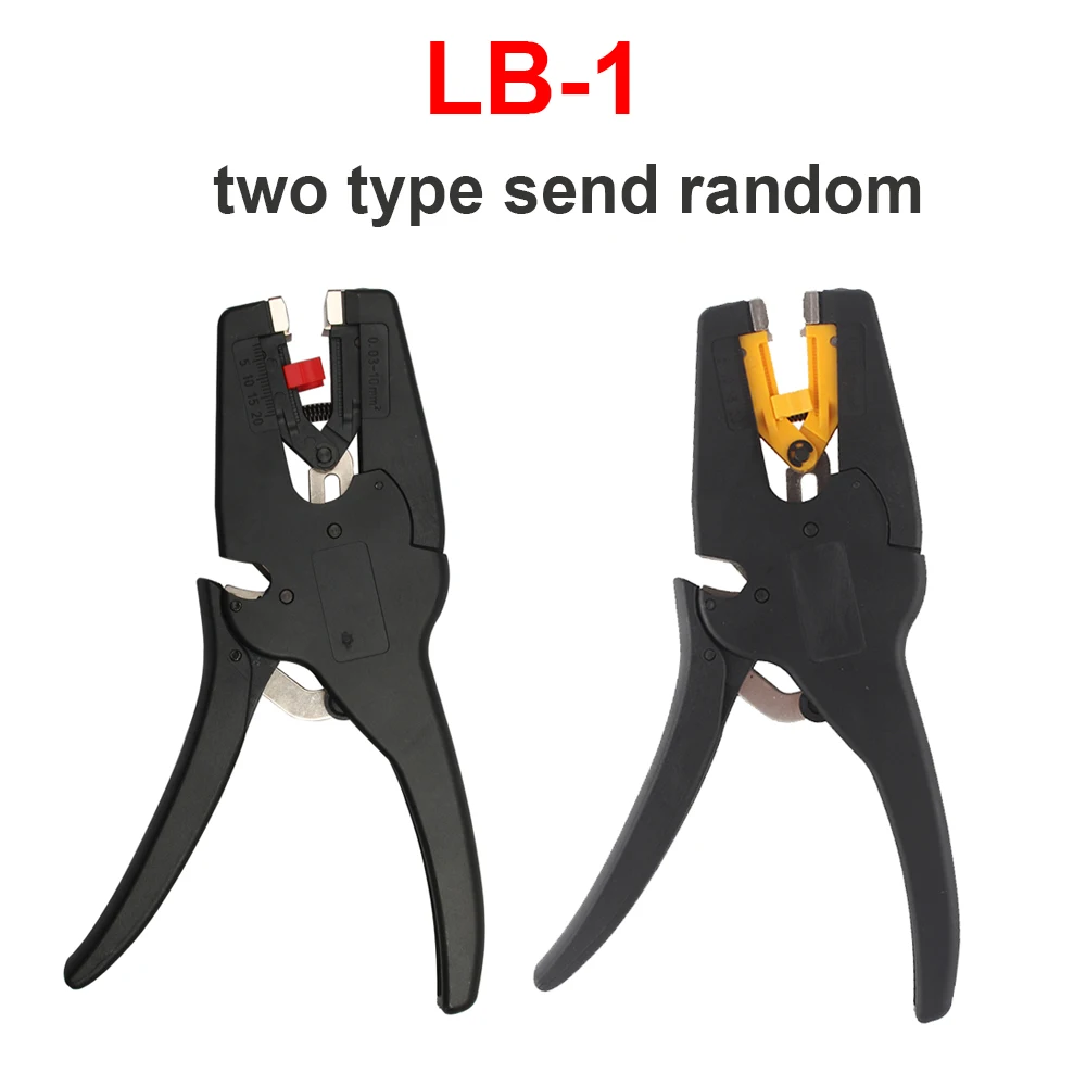 LB-1 Self-Adjusting Insulation Wire Stripper Range 0.03-10mm2 with High Quality Wire Stripping Cutter Flat Nose FS-D3