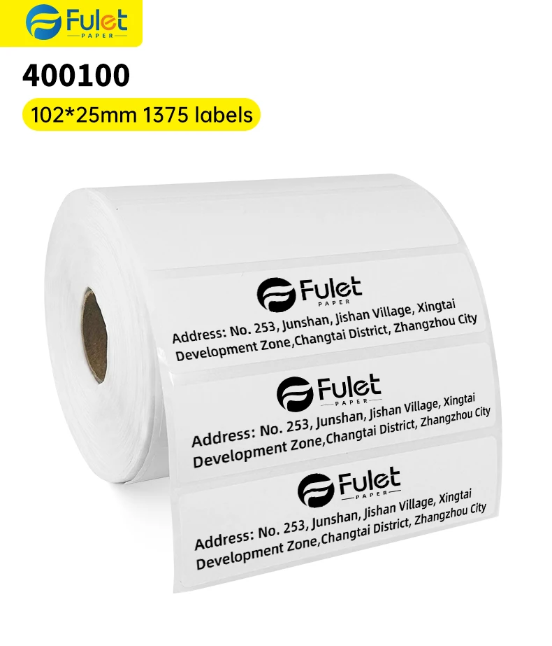Custom direct thermal Labels 4