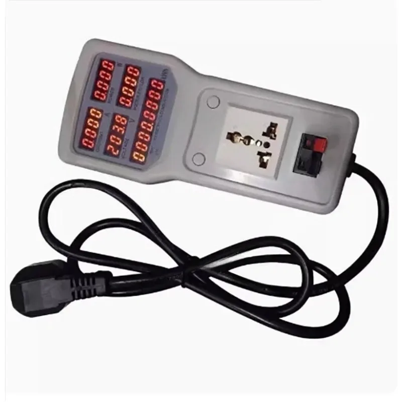 

Портативный измеритель мощности HP-9800, анализатор мощности, светодиодная измерительная розетка, измерительное напряжение, коэффициент мощности