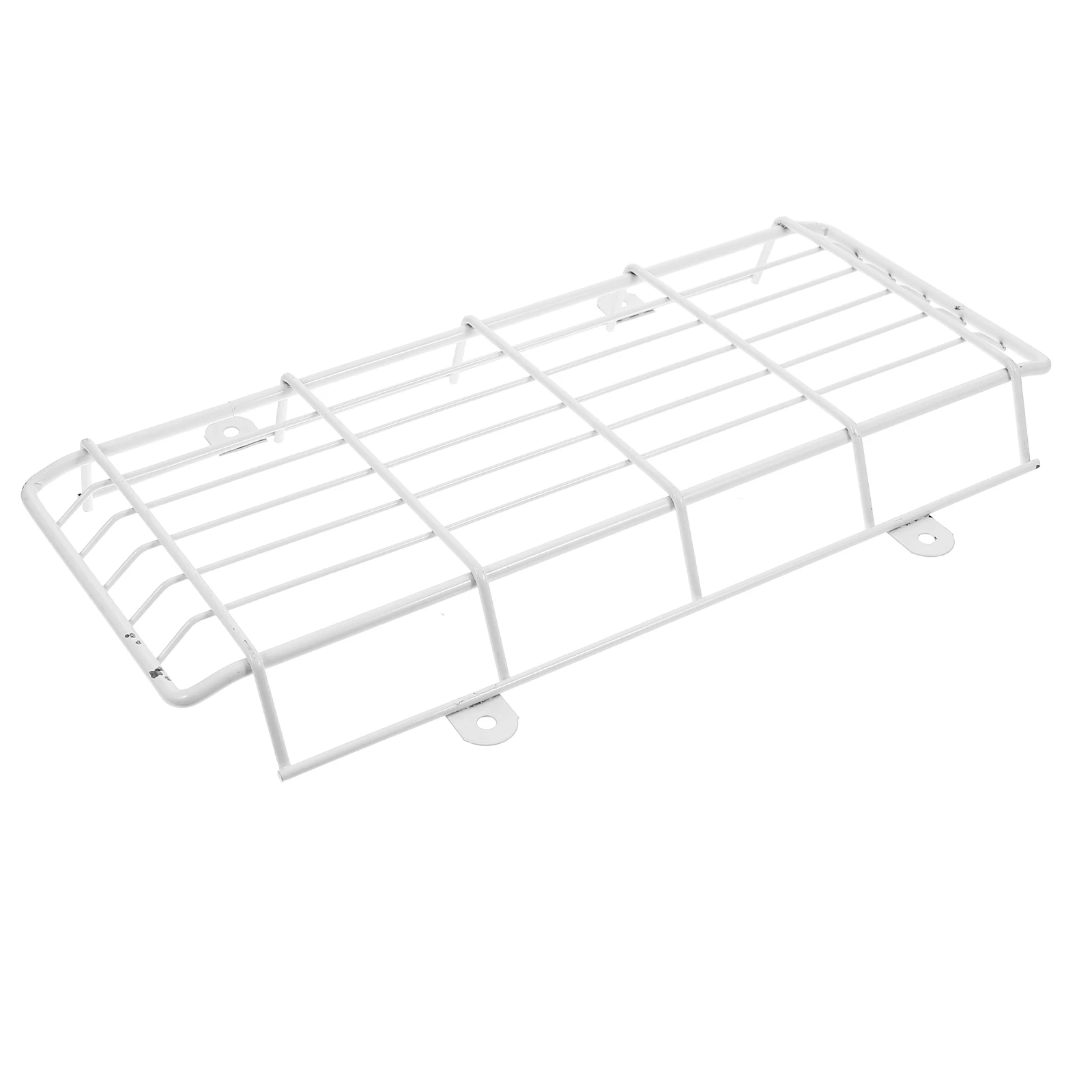 

Emergency Light Protective Cover Iron Cage Guard Durable Welded Mesh Design Suitable Home Office Exit Sign Evacuation Indicator
