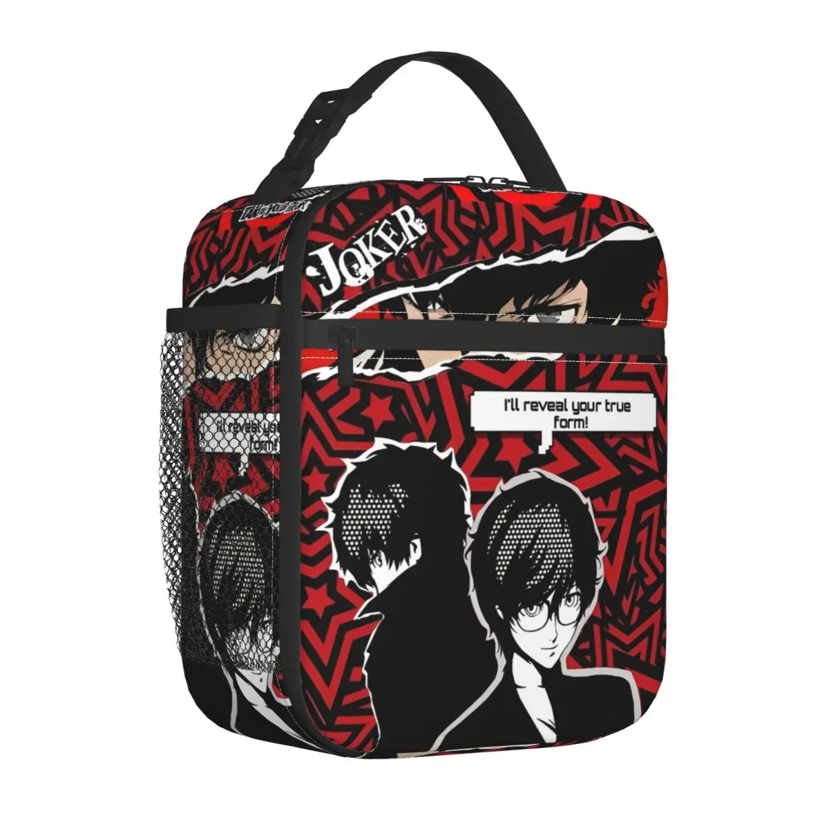 Personas P5 Joker Insulated Lunch Bag Thermal Bag Reusable Meal Container Leakproof Tote Lunch Box Food Storage Bags Work Travel