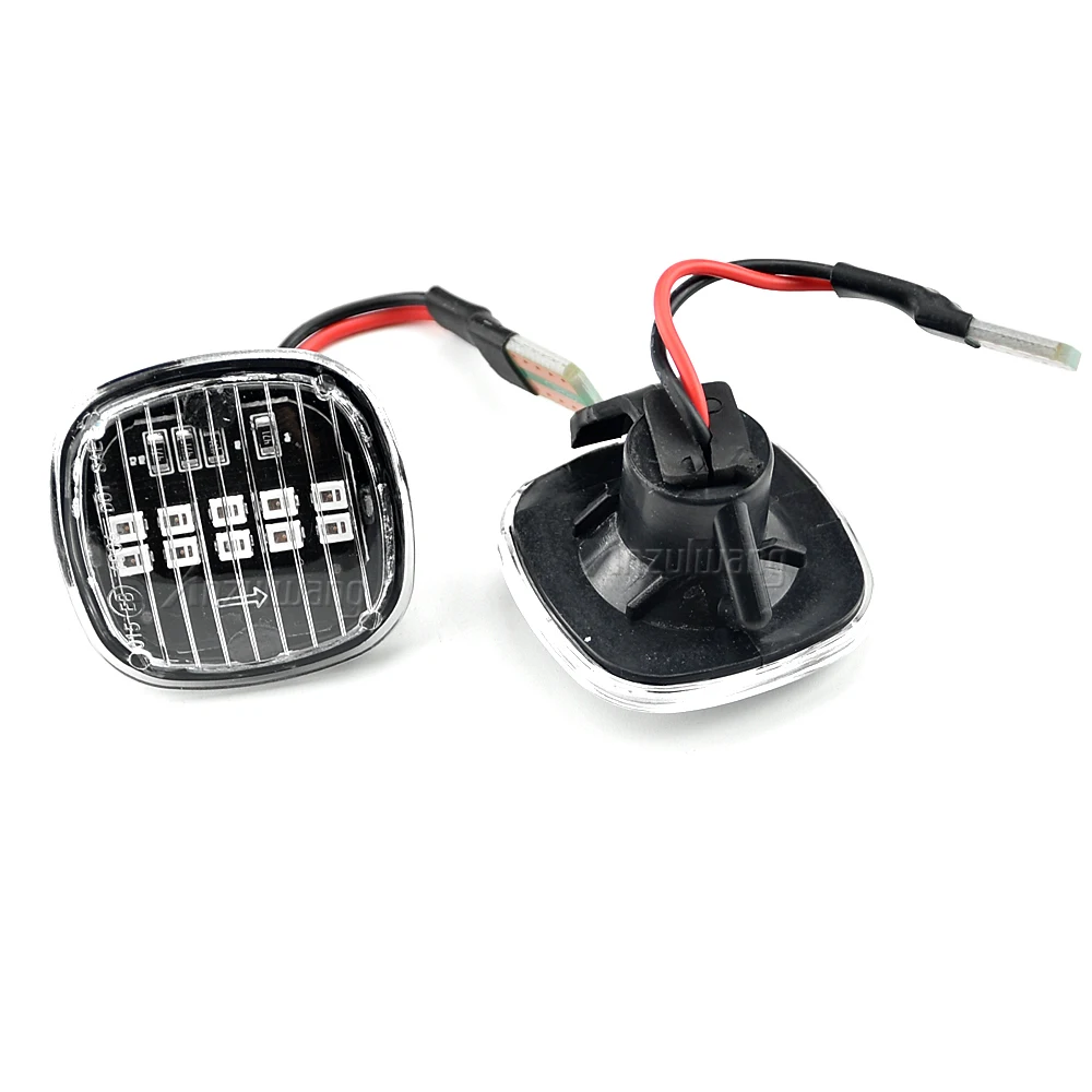 2PCS LED Turn Signal Side Marker Light Dynamic Sequential Lamp For Skoda Fabia Octavia Mk1 Mk2 Roomster Rapid NH3 view 4
