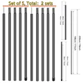 Set of 5 Black