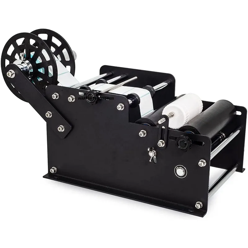 

Manual Round Labeling Machine , Bottle Label Applicator for Round Bottles