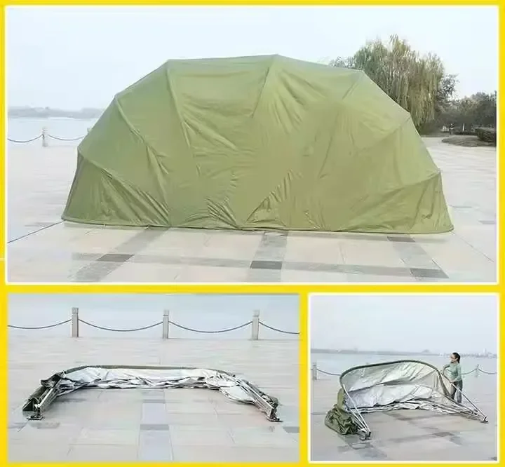 Custom Hot Sale 3m X 6m Heavy Duty Modular Prefabricated Sunshade Tent Car Lift Garage