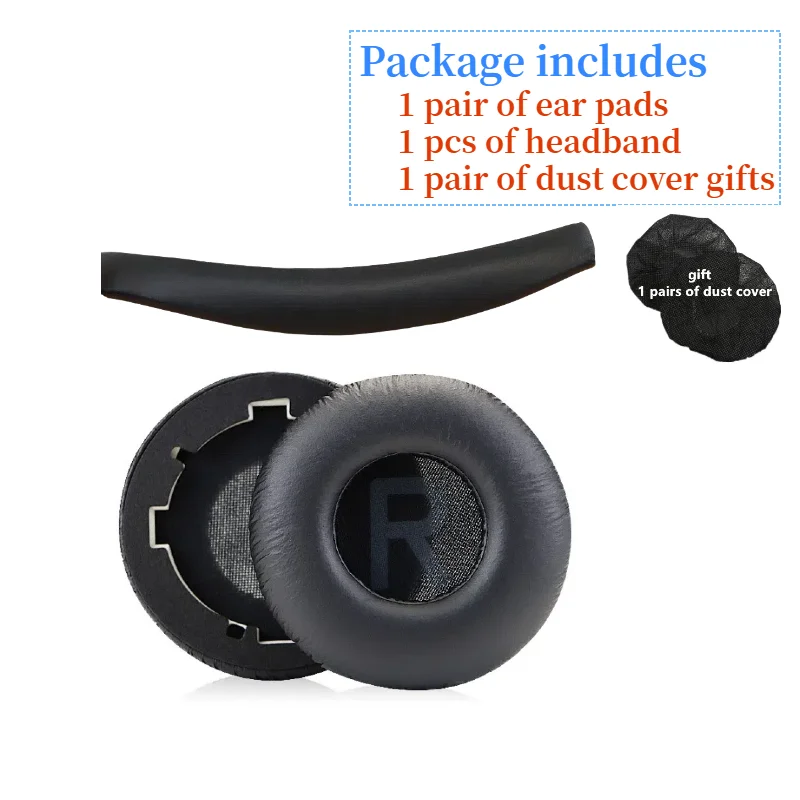 استبدال وسادات الأذن ل JBL T450/500 JR300 TUNE600 WH-CH510/500 سماعة الرأس سماعات جلدية كم سماعة الأذن