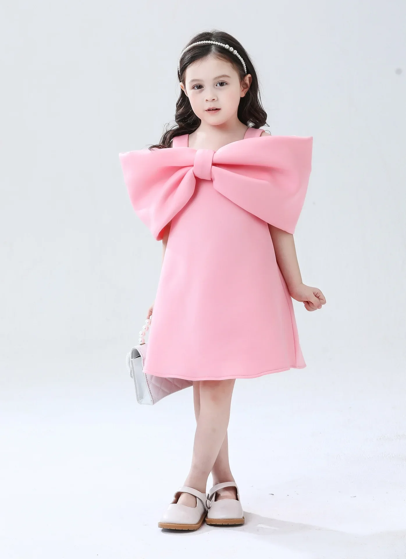 2023 Kids Fashion High End Evening Gown Children\'s Model Show Birthday Baptism Eid Feast Girl Dresses