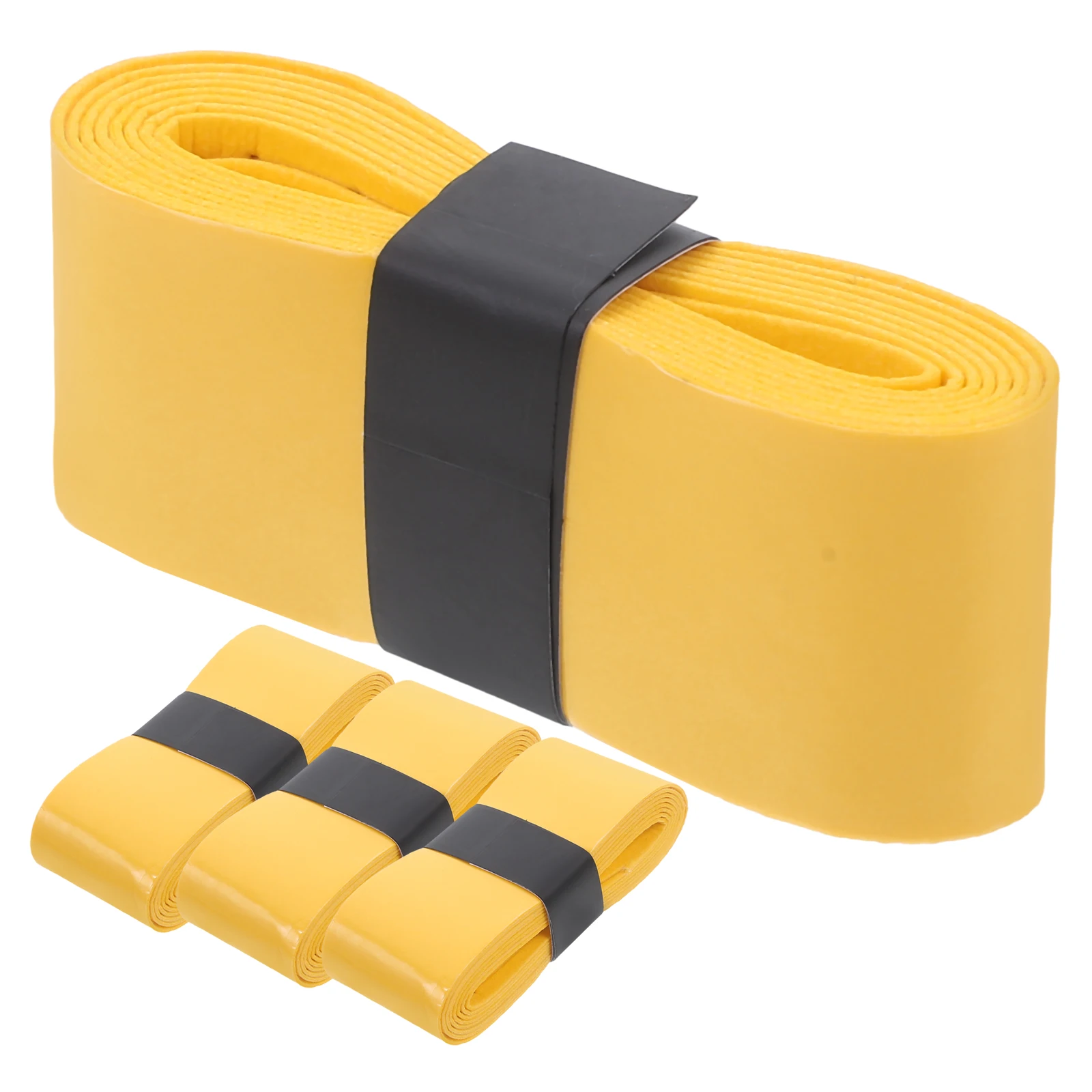 

4 Rolls Drum Stick Strap Drumsticks Grip Tape Musical Instrument Yellow Drumming Accessories