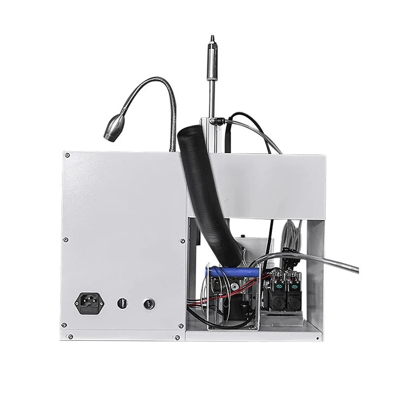 Semi automatic wire soldering machine circuit board welding equipment