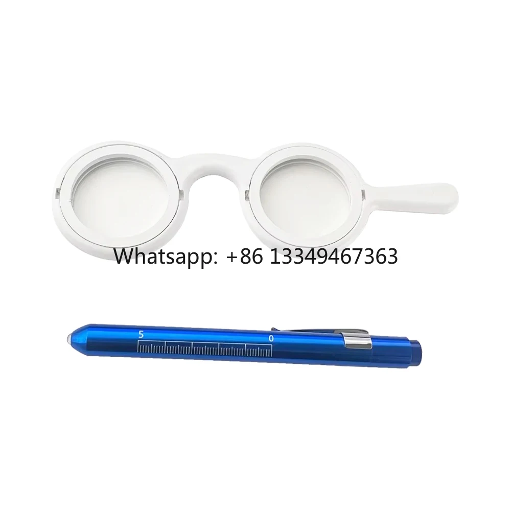 BL-4 Optical  Linear Mirror Screening Monocular Retinal Deviation Inhibitor with Penlight