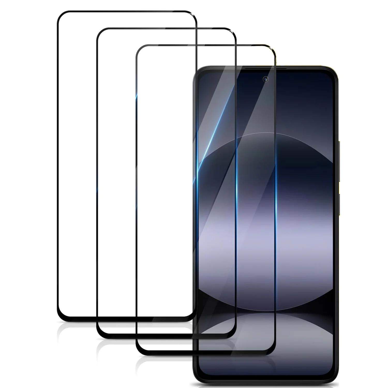 

Screen Protector For poco F3 F4 F3GT F4GT Tempered Crystal Bubble Free 9H Hardness Tempered Glass HD Screen Protector ﻿