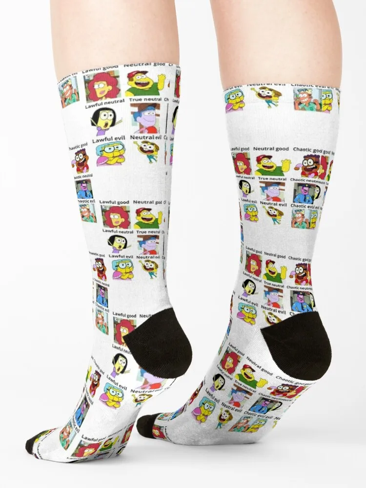 Big city greens characters Socks professional running Climbing crazy funny gift Luxury Woman Socks Men's