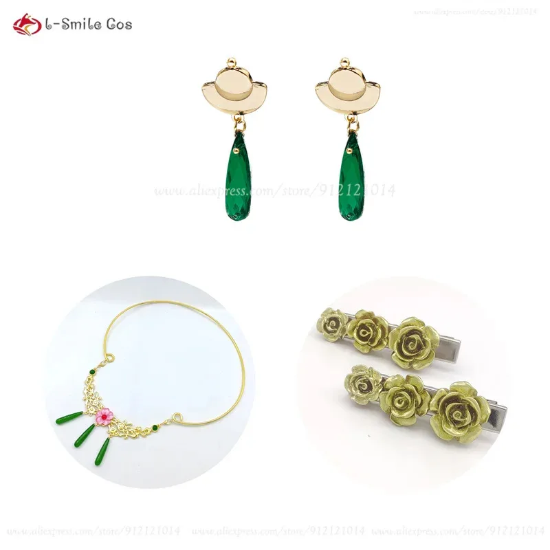 Maomao Cosplay Wig Dark Green Long Wigs Mao mao Cosplay Anime Cosplay Wigs Heat Resistant Syntheti Hair + Wig Cap