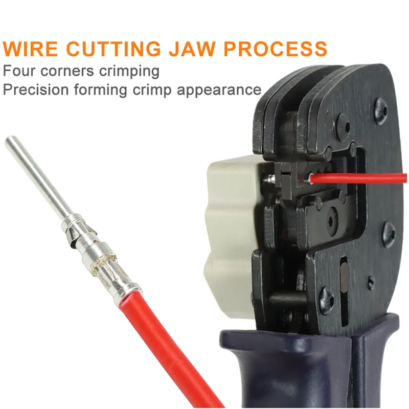 

【MEET】Клещи для обжима YEP-166 0,5-4 мм2/20-11AWG Вертикальный инструмент для авиационных сверхмощных клемм