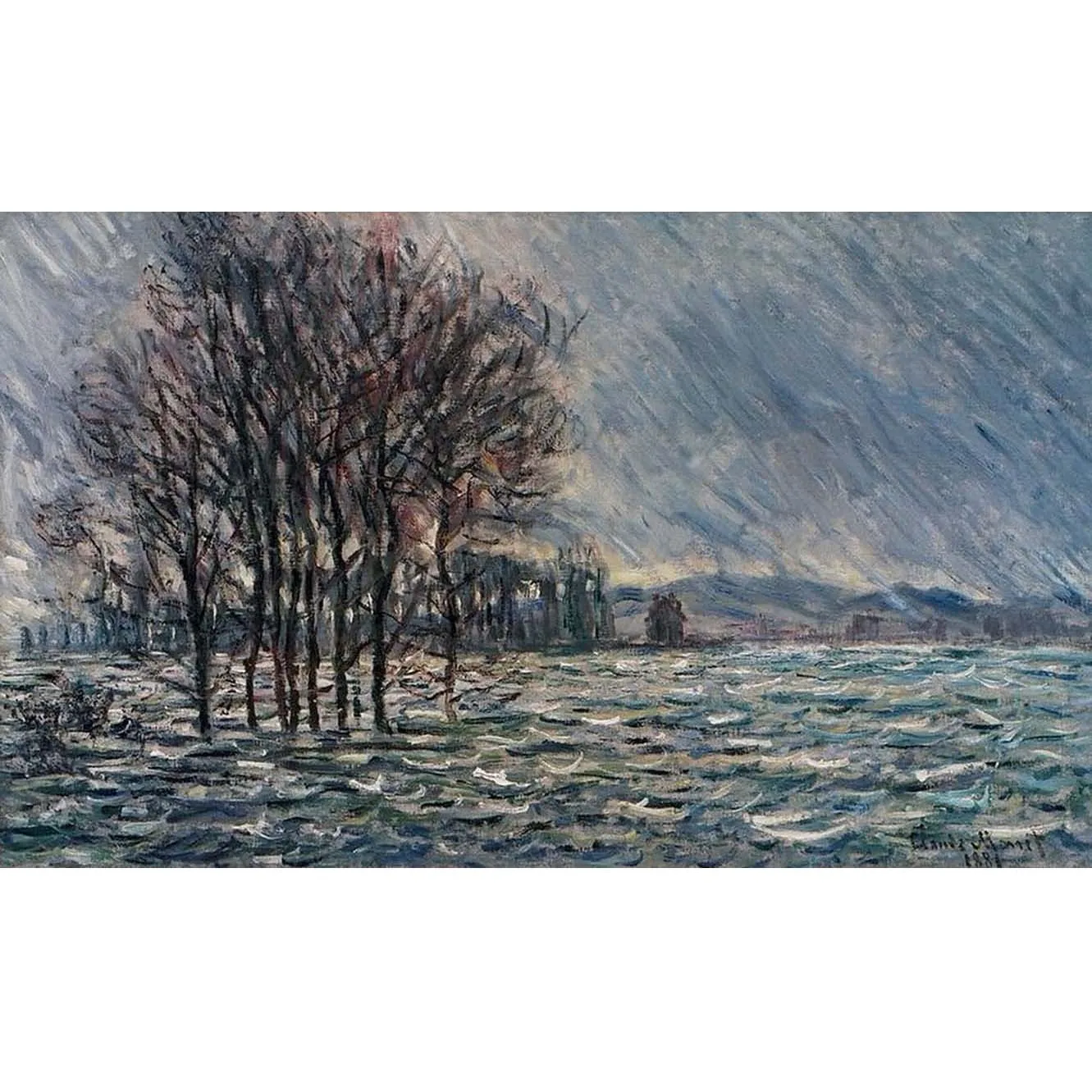 

Claude Monet artworks reproduction,Hand painted seascape oil painting on canvas,Landscape painting for living room,Wall decor