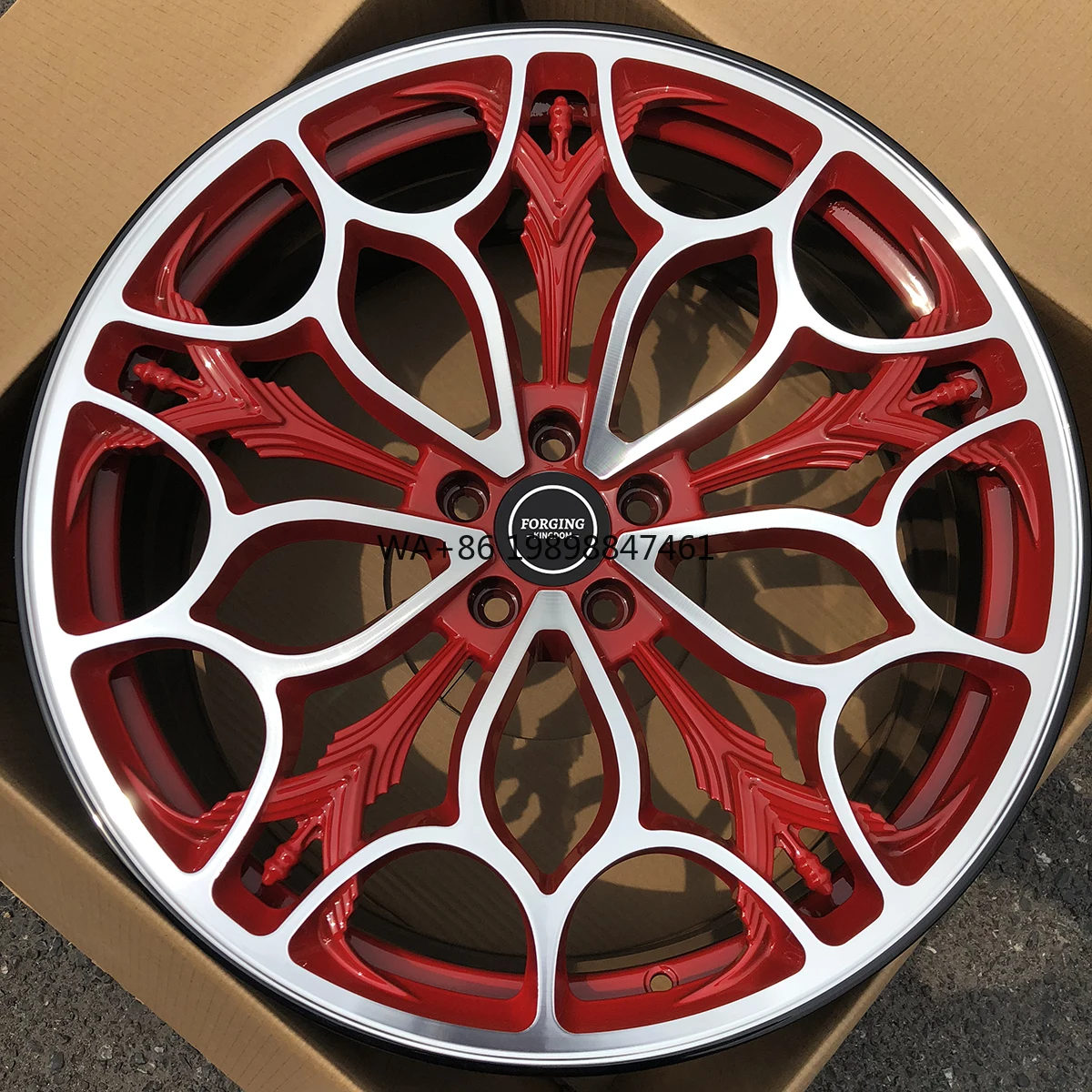 

Custom Forged 20 21 22 24 Inch Fine Cast Aluminum Alloy Wheel Hub Multi Fit with 35mm ET and 98mm PCD 30mm ET and 100mm PCD