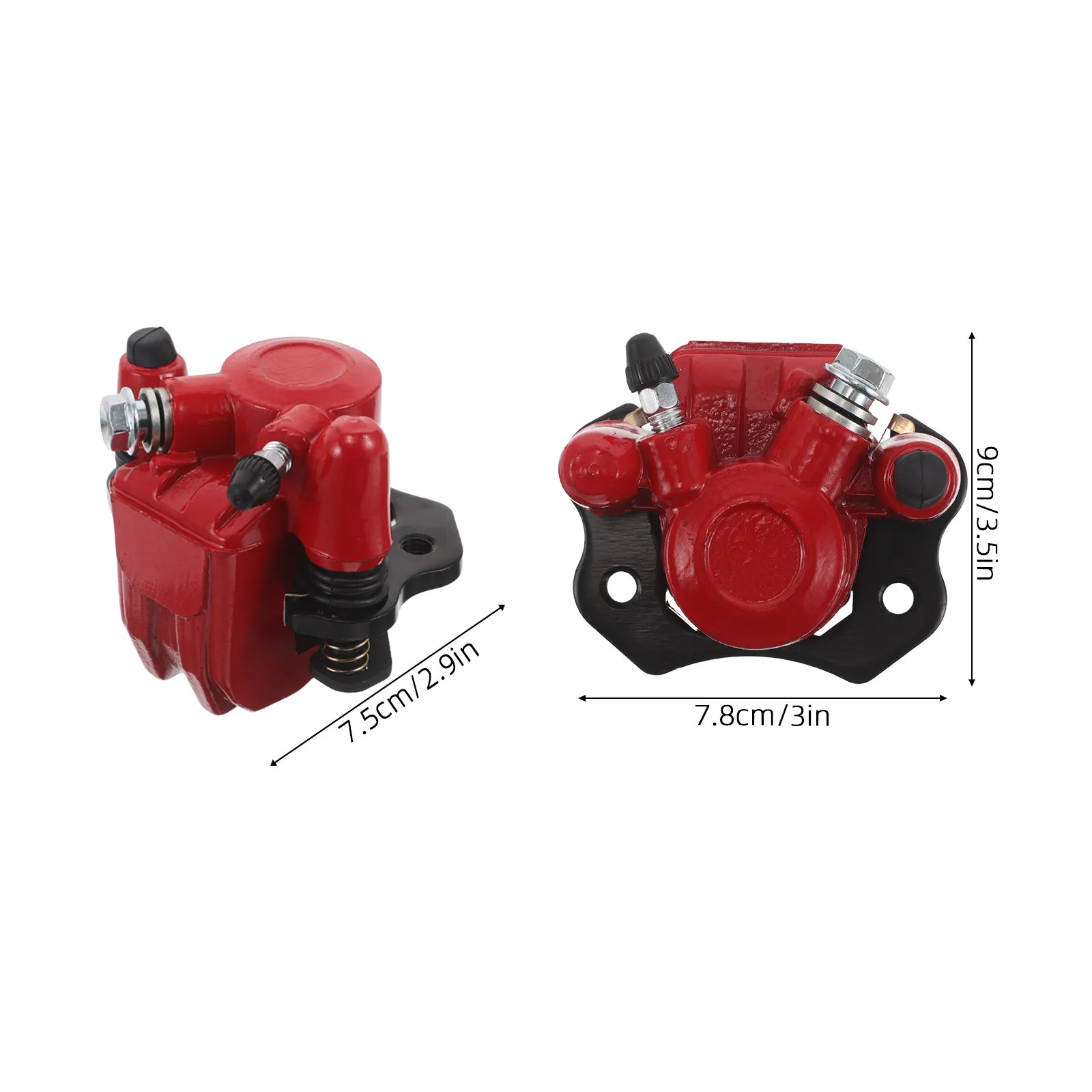 Hydraulic Rear Disc Brake Caliper Heavy Duty Atv Hydraulic Front Brake Pump Motorcycle Accessories Fits 50Cc-250Cc Atvs Quads view 5