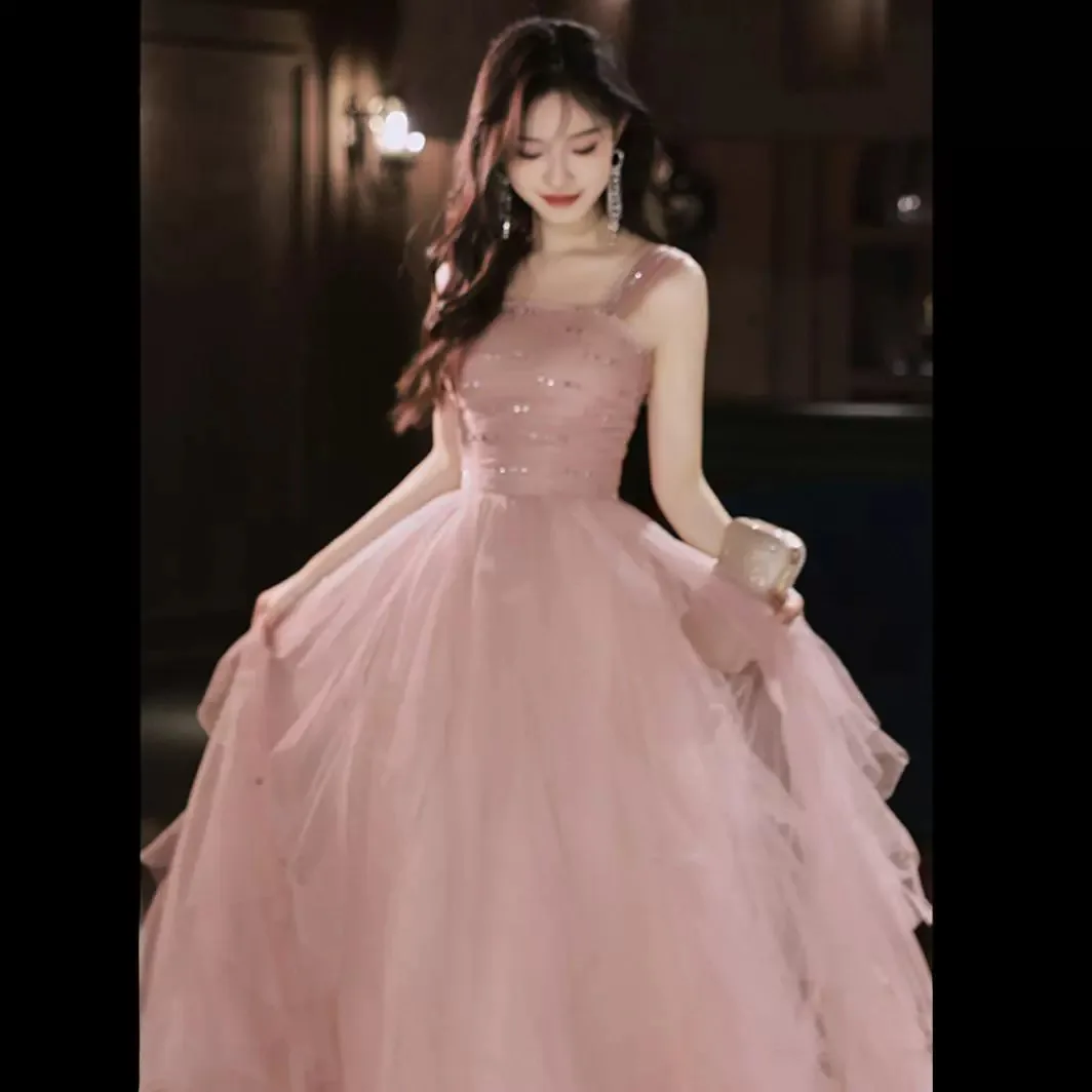 حزام طويل لنظام الغابات من Ele Pink Dr لأداء عيد الميلاد، تنورة مطبوعة بخصر عالٍ بدون Sve