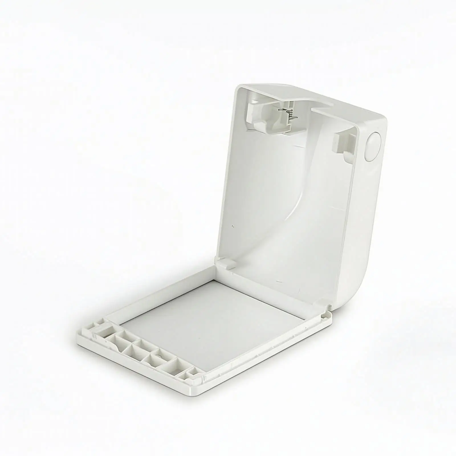 Outlet Protection Cover with Adhesive Base Childproof Child Safety Outlet Cover Socket Box with Clear Lid Baby Proof