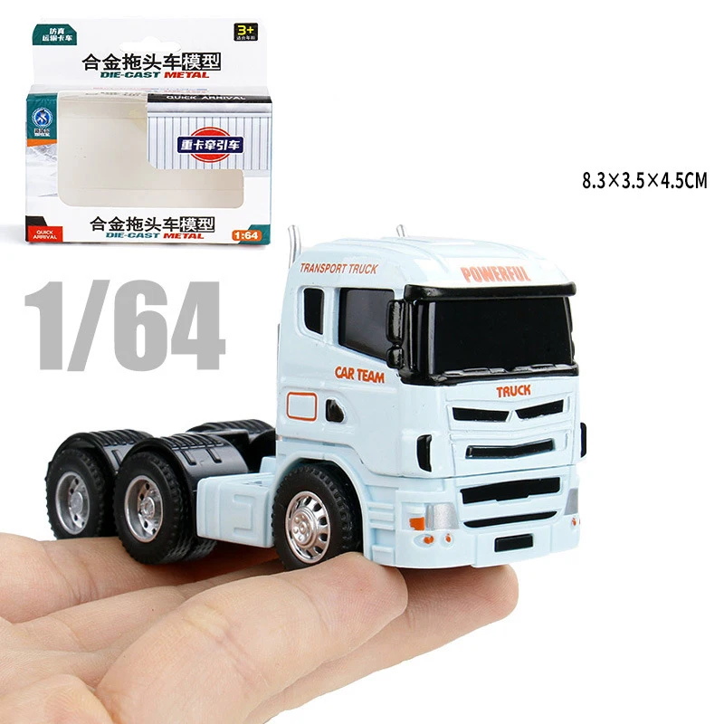 1:64 スカニアコンテナトラック ダイキャストモデルカー