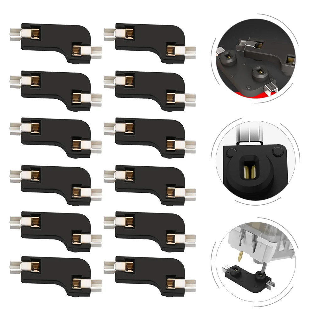 

20 PCS Hot Swap Socket Keyboard Accessories USB Wall Test Lead Kit Computer