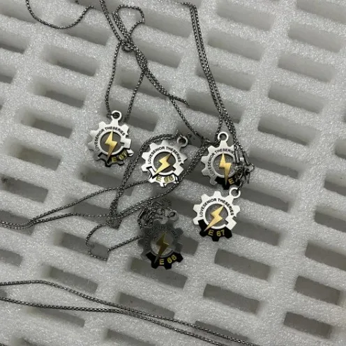 هل يمكن أن يحبني كبار الدراما التايلاندية؟ الطرفية والعتاد قلادة فاخرة بسيطة زوجين سترة سلسلة سلسلة عنق #4