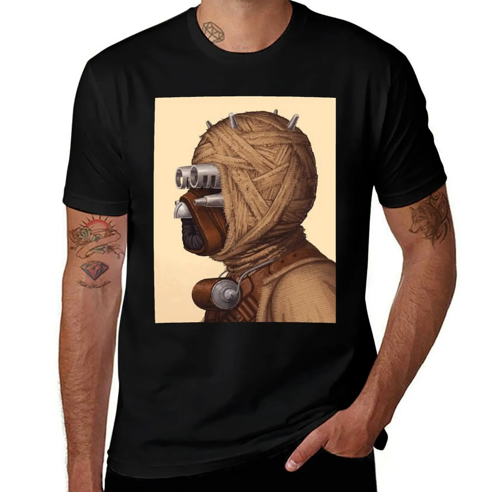 

Tusken Sand People T-Shirt anime t shirts oversize t shirts for man pack white T-Shirt