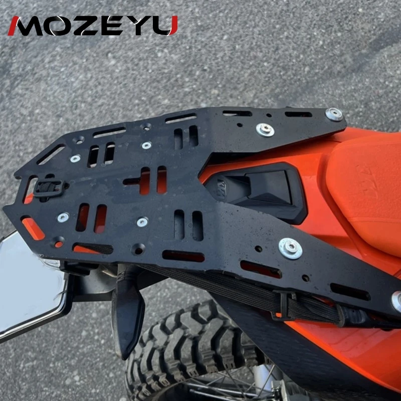 

Rear Luggage Rack For KTM 690 SMCR 690 EnduroR 2008- 2019 2020 2021 2022 2023 2024 2025 2026 Aluminium Cargo Tail Rack Straps