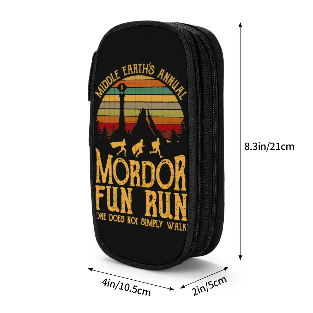 موردور L-Lords Of The R-Rings مقلمة سستة صندوق رصاص الطفل Kawaii المحمولة مقلمة المدرسة منظم قرطاسية