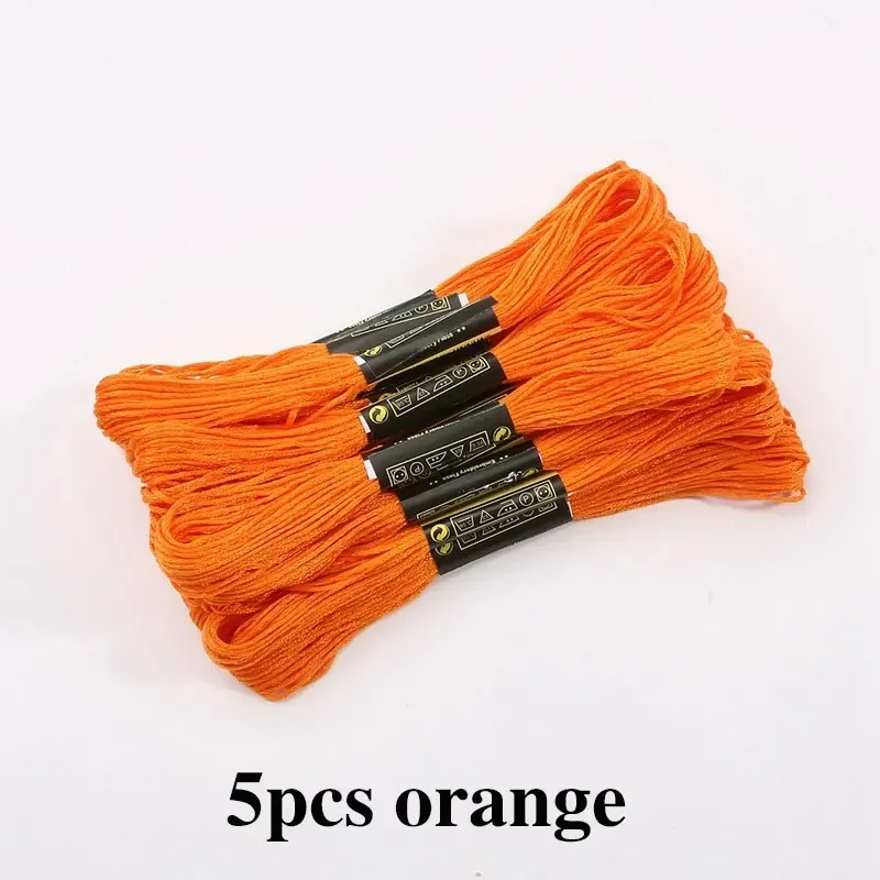 5/8/50/100 Stück Mix Farben Stickgarn Baumwolle Nähen Stränge Regenbogen Baumwolle & Seide Stickgarne für DIY Armbandherstellung