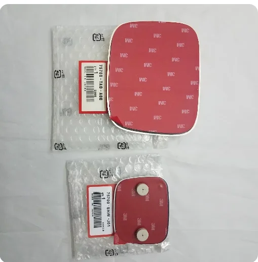 NEW 2pcs OEM Red H FRONT REAR EMBLEM BADGE 152mm x 125mm 92mm x 75mm 75700-TA0-A00 for PILOT 2012 2013 2014 2015