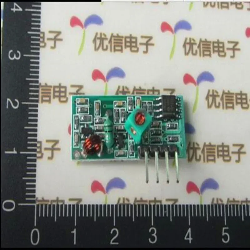 5pcs 433M 433MHZ wireless receiver module super-regenerative module sensor